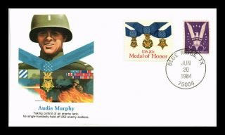 Us Cover Audie Murphy Greatest Military Heroes Of America Commemorative