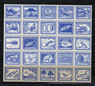 Chile Stamps Block Hinged Lot 1877
