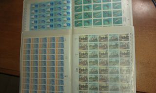 NH U S Discount Postage Sheet Lot With Face Value of $738.  40 72 10