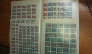NH U S Discount Postage Sheet Lot With Face Value of $738.  40 72 11