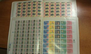 NH U S Discount Postage Sheet Lot With Face Value of $738.  40 72 4