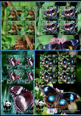 // Aitutaki - Mnh - Wwf - Insects - Butterfly