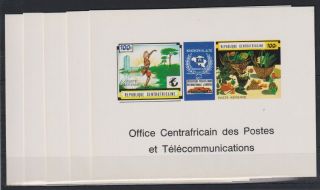 U941.  5x Guinea - Mnh - Organizations - Telecommunications - Imperf