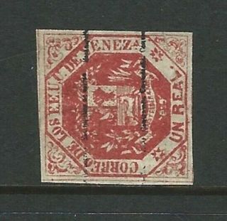 Venezuela: Classic Stamp Year 1877 Scot 48 Of Luxe Piece Total Gum.  Ve2496