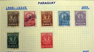 PARAGUAY Early to Modern,  Mint/Used,  Airmail,  Sets,  etc.  in 2 x Albums. 5