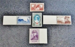 Nystamps France Stamp B81 // B100 Og H / Nh $41