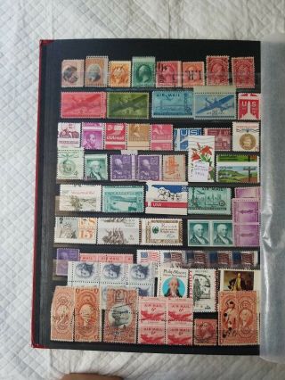 Uni - safe Stamp Album Full Of Errors,  Minisheets,  Inverts,  US And Foriegn Stamp 11