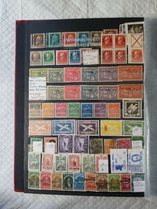 Uni - safe Stamp Album Full Of Errors,  Minisheets,  Inverts,  US And Foriegn Stamp 9