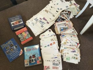 First Day Cover Stamp Job Lot 10 Kg Over 650 Individual Items