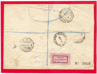 ITALY AIR MAIL1934 IMPERIAL AIRWAYS FIRST FLIGHT COVER TO KOEPANG DUTCH E INDIES 2