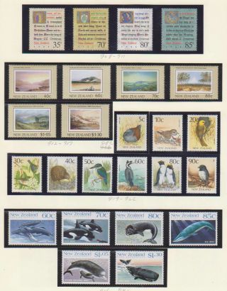 A2875: Zealand Stamp Collection; CV $1330 2