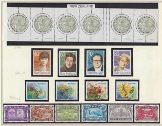 A2875: Zealand Stamp Collection; CV $1330 3