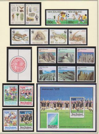 A2875: Zealand Stamp Collection; CV $1330 4