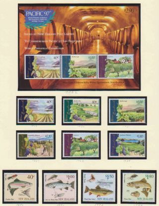 A2875: Zealand Stamp Collection; CV $1330 7