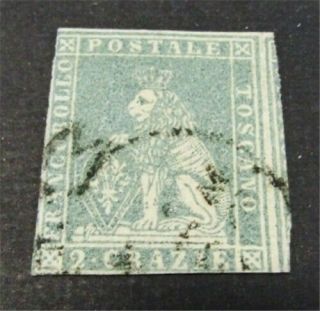 Nystamps Italian States Tuscany Stamp 13 $200