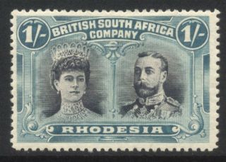 Rhodesia 1910 - 13 1/ - Double Head Never Hinged Sg 151a Cat £250