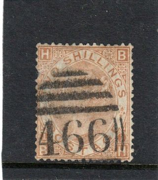 Greatbritain:sg121,  2/ - Brown,  Cat £4200,  Faults,  But An Attractive Stamp,  Wmk Spray