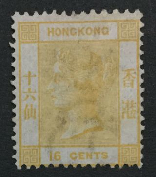 Momen: Hong Kong 16c Qv Crown Cc Og H £ Lot 34501