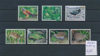 Gx02125 Zealand 2000 Fauna & Flora Birds Fine Lot Mnh Cv 6,  75 Eur