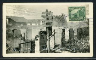 Nicaragua Postal History: Lot 139 1930 ½c Picture Pc Managua Unaddressed $$
