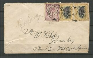 Liberia,  Very Early Cover