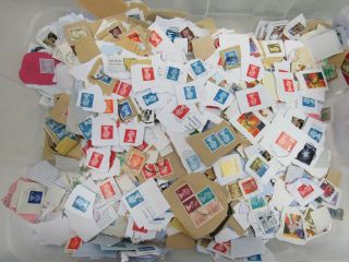 Unsorted 5 Kg Charity Stamps Mainly Uk Franked - Sot Sc20