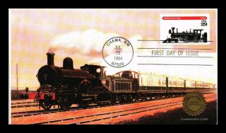 Dr Jim Stamps Us Eddys 242 Historic Locomotives First Day All Over Cover