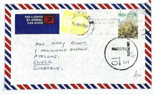 South Africa Johannesburg Zimbabwe Gwelo Underpaid 1981{samwells - Covers} Cw181