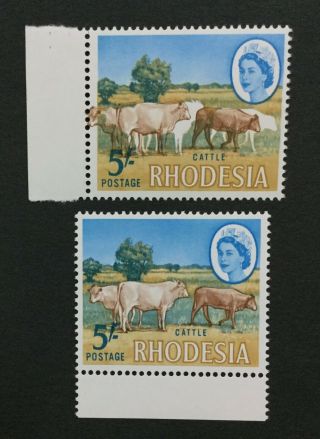 Momen: Rhodesia 385 Var.  1966 Og Nh £ Lot 3445