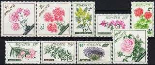 Monaco Flowers 1959 Mnh - 24,  50 Euro