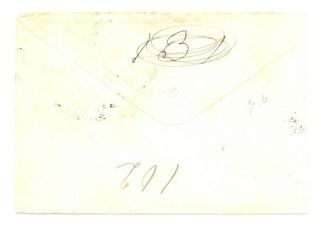 PERU STAMP BISECTED ON PART OF COVER - - F/VF 2