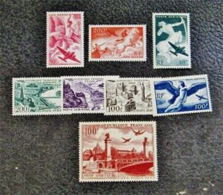 Nystamps France Stamp C18 // C28 Og H / Nh $51