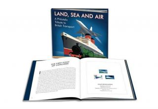 Land Sea And Air - A Philatelic Tribute To British Transport Only 500 Stamps