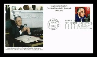 Dr Jim Stamps Us Franklin D Roosevelt Celebrate Thirties First Day Mystic Cover