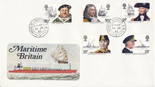 16 June 1982 Maritime Heritage Philart First Day Cover House Of Commons Cds