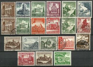 Germany Third Reich (1933 - 1945) Mint/used Selection Winter Relief Issues - Lot 6
