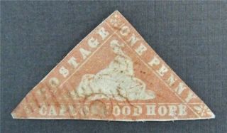 Nystamps British Cape Of Good Hope Stamp 7a $4000 20742