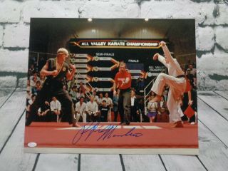 The Karate Kid Autographed Ralph Macchio 16 X 20 Glossy Photo (jsa) Hollywoo