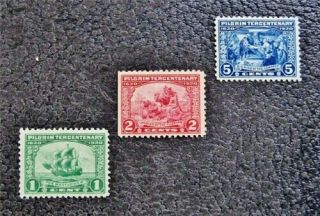 Nystamps Us Stamp 548 - 550 Og H / Nh $52