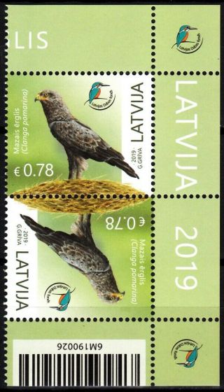 Latvia 2019 - 15 Fauna Bird: Eagle.  Latvia 