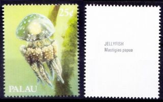 Palau 1989 Mnh,  Jellyfish,  Marine Life (d4n)
