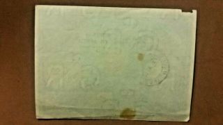1954 3d Imperial Reply Coupon Posted EAST LONDON,  U.  K.  / Union of South Africa R 5