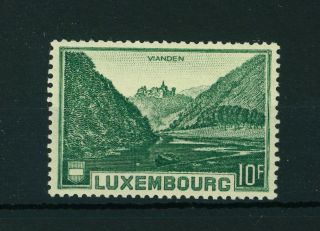 Luxembourg 1935 Landscape Stamp.  Sg 340.