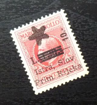 Slovenia Wwii Italy Revenue Stamp J15