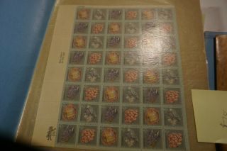 US Postage Stamp Lot over $1625 Face Value (mostly complete sheets 3