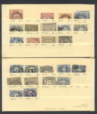 Peru Group Of Provisional Issues ($275)