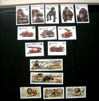 Selection Of Benin Republic Stamps.  Mnh.  Lot 259