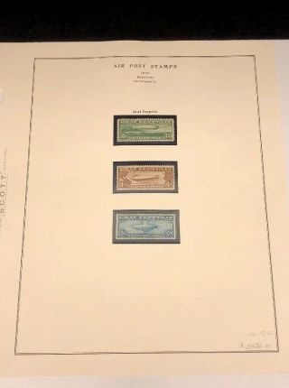 Scott Album Page US Postage Stamp Lot / / / Never Hinged / 1930 2
