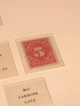 Scott Album Page US Postage Stamp Lot / / / Never Hinged / 1914 - 1931 4