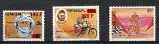 Senegal - Paris - Dakar Rally - Various Issues M.  N.  H.  (perf.  /imperf. ) Hk983c